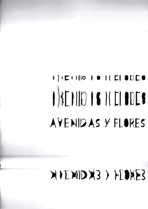 Plakat der Ausstellung Typoflores